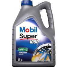 Engine oil MOBIL 15W40 SUPER 1000 X1 5L | Oiler