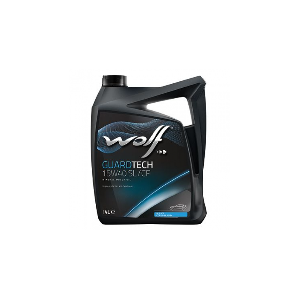 Engine oil WOLF GUARDTECH 15W40 SL/CF 4L | Oiler