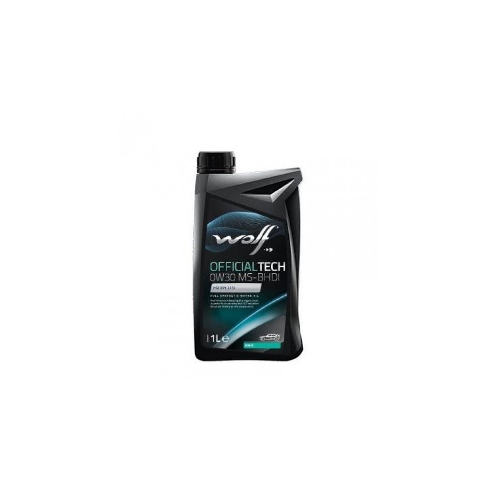 Engine oil WOLF OFFICIALTECH 0W30 MS-BHDI 1L | Oiler