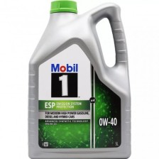 Engine oil MOBIL 0W40 ESP X4 5L | Oiler