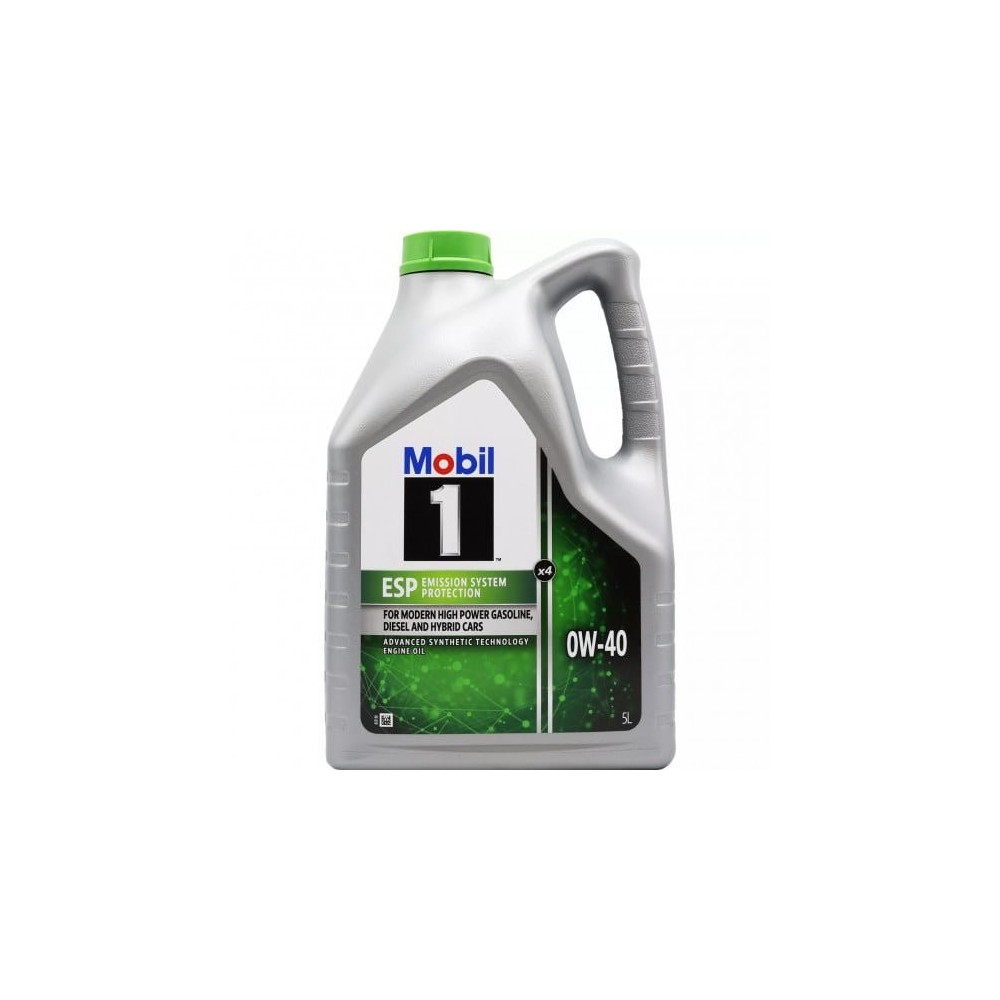 Engine oil MOBIL 0W40 ESP X4 5L | Oiler