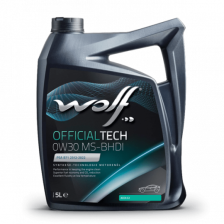 Engine oil WOLF OFFICIALTECH 0W30 MS-BHDI 5L | Oiler