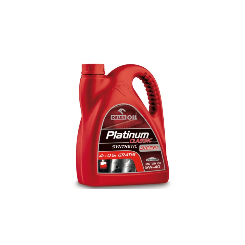 Engine oil ORLEN PLATINUM CLASSIC DIESEL SYNTHETIC 5W-40 4.5L | Oiler