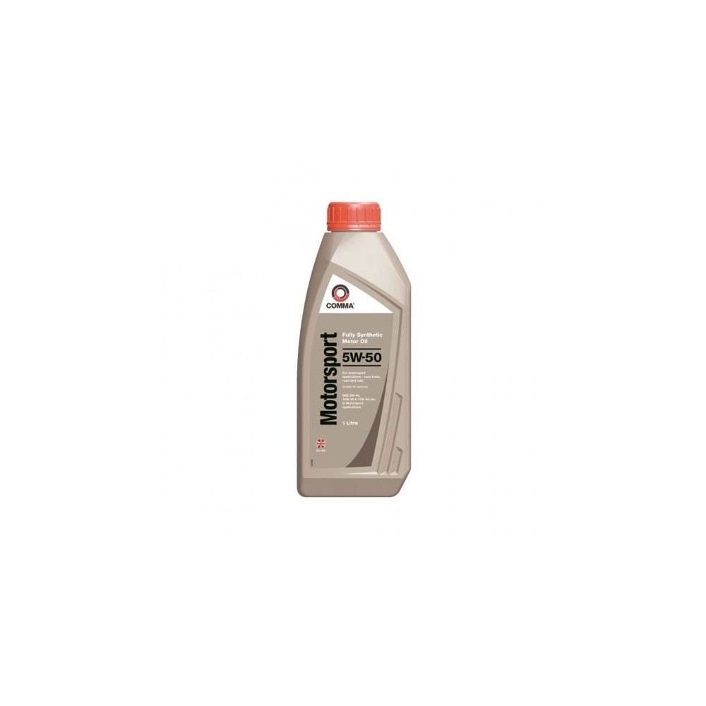 Engine oil COMMA MOTORSPORT 5W50 1L | Oiler