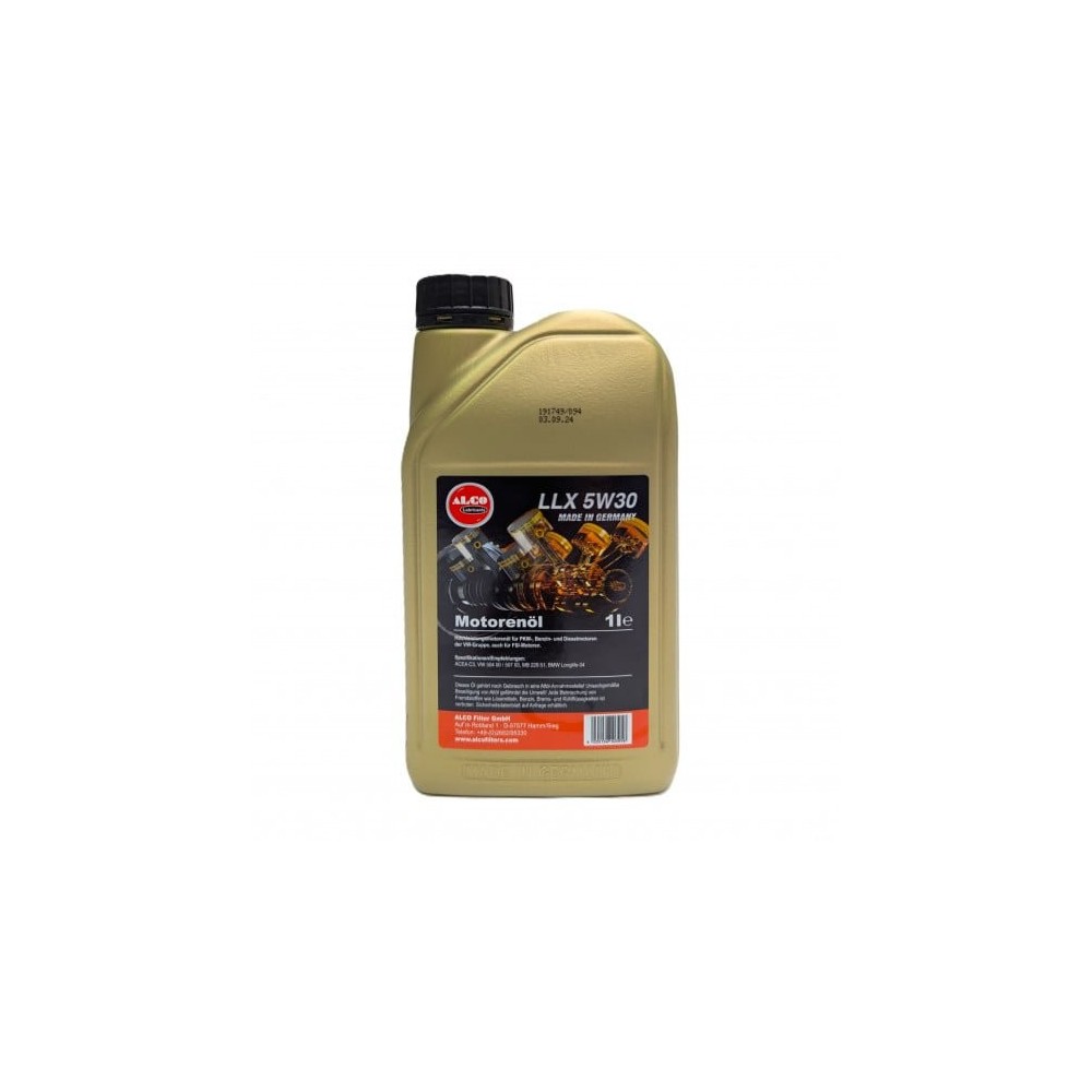 Engine oil ALCO FILTER LLX 5W30 1L | Oiler