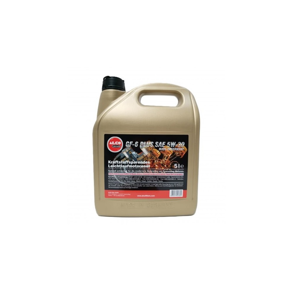 Engine oil ALCO FILTER GF-6 PLUS SAE 5W30 5L | Oiler