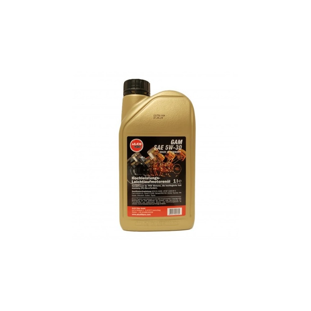 Engine oil ALCO FILTER GAM 5W30 1L | Oiler