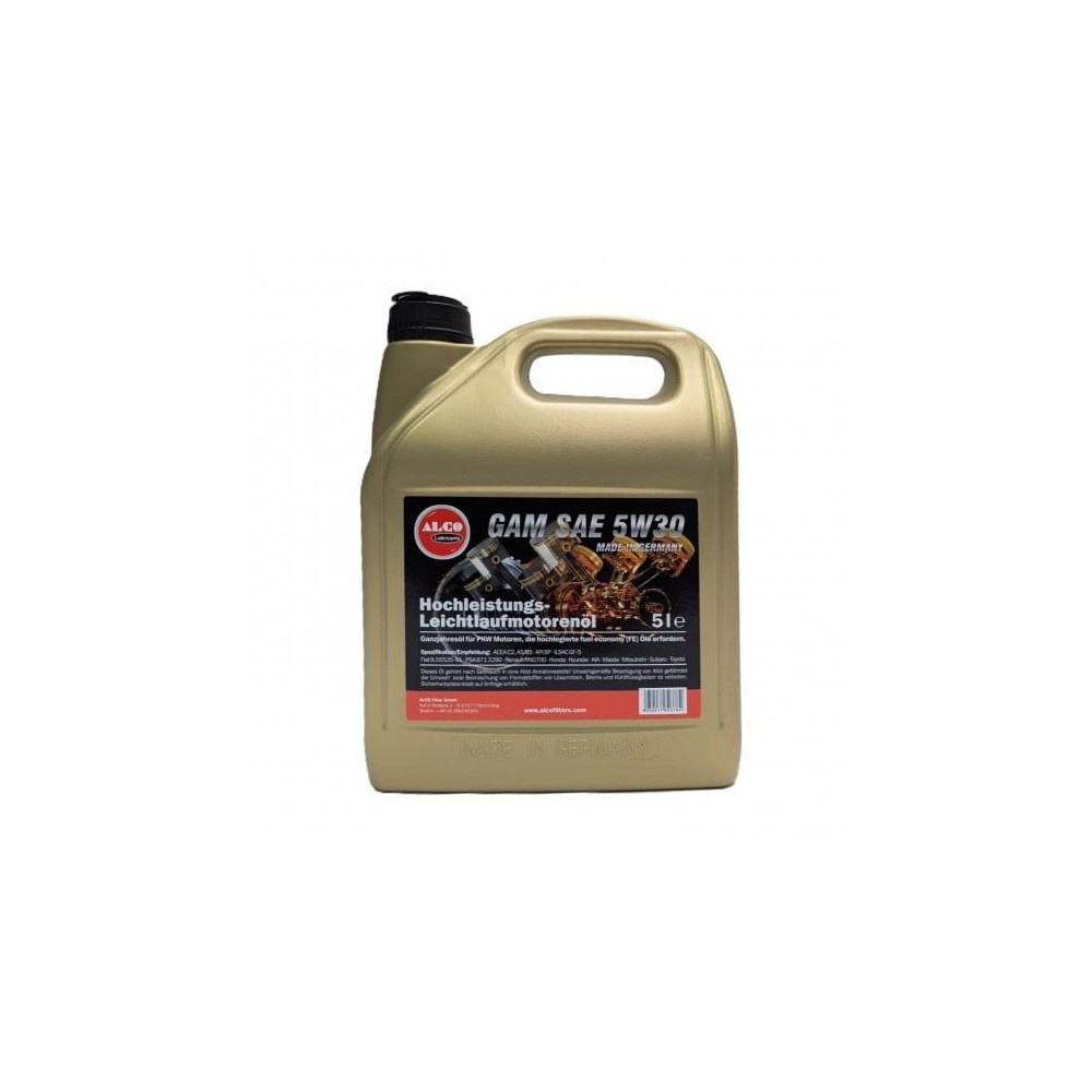 Engine oil ALCO FILTER GAM 5W30 5L | Oiler
