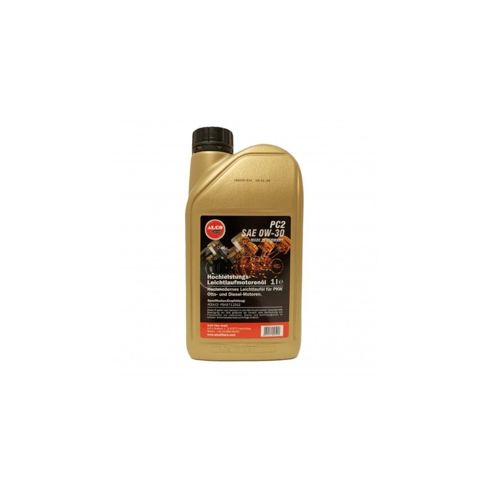 Engine oil ALCO FILTER PC2 0W30 1L | Oiler