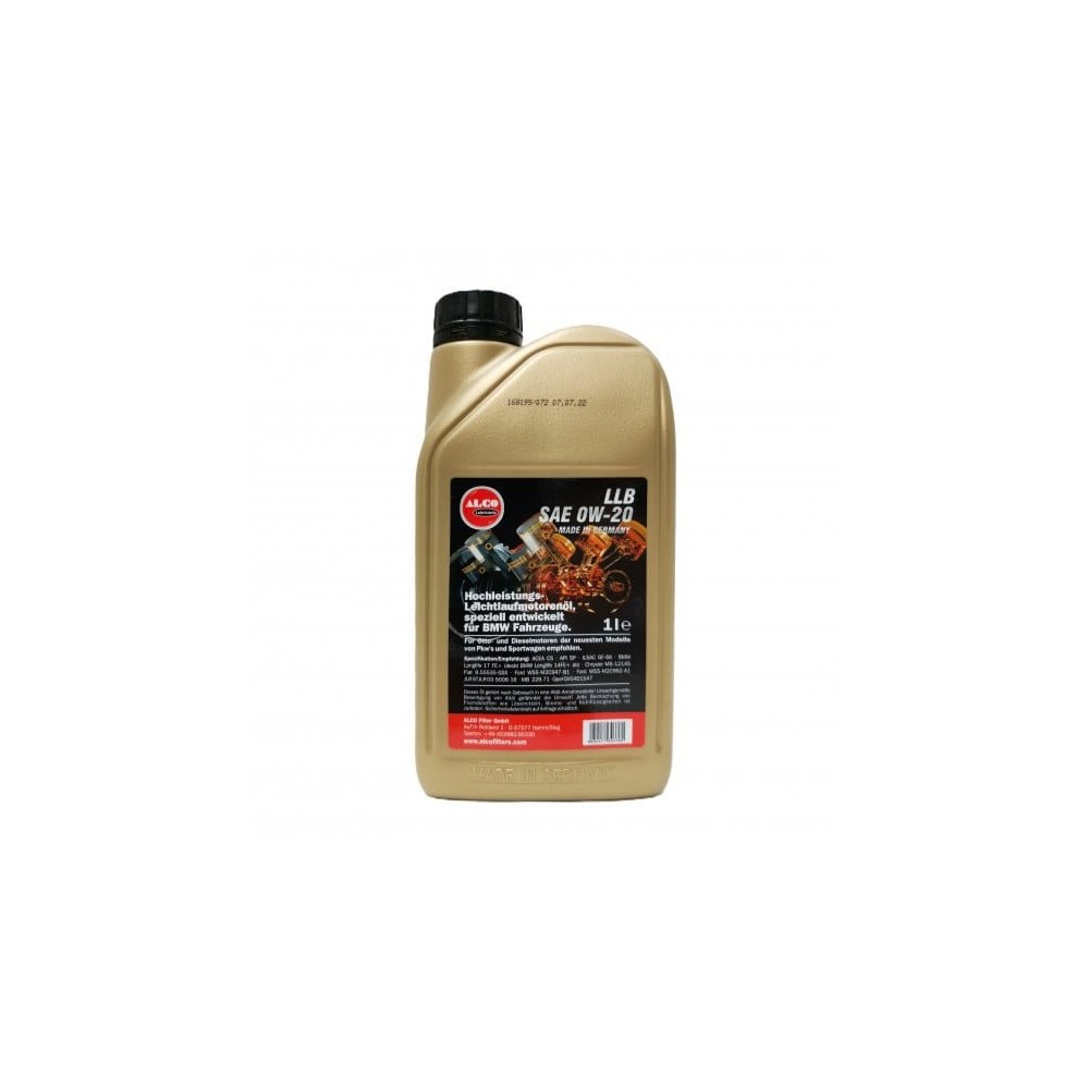 Engine oil ALCO FILTER LLB SAE 0W20 C5 1L | Oiler