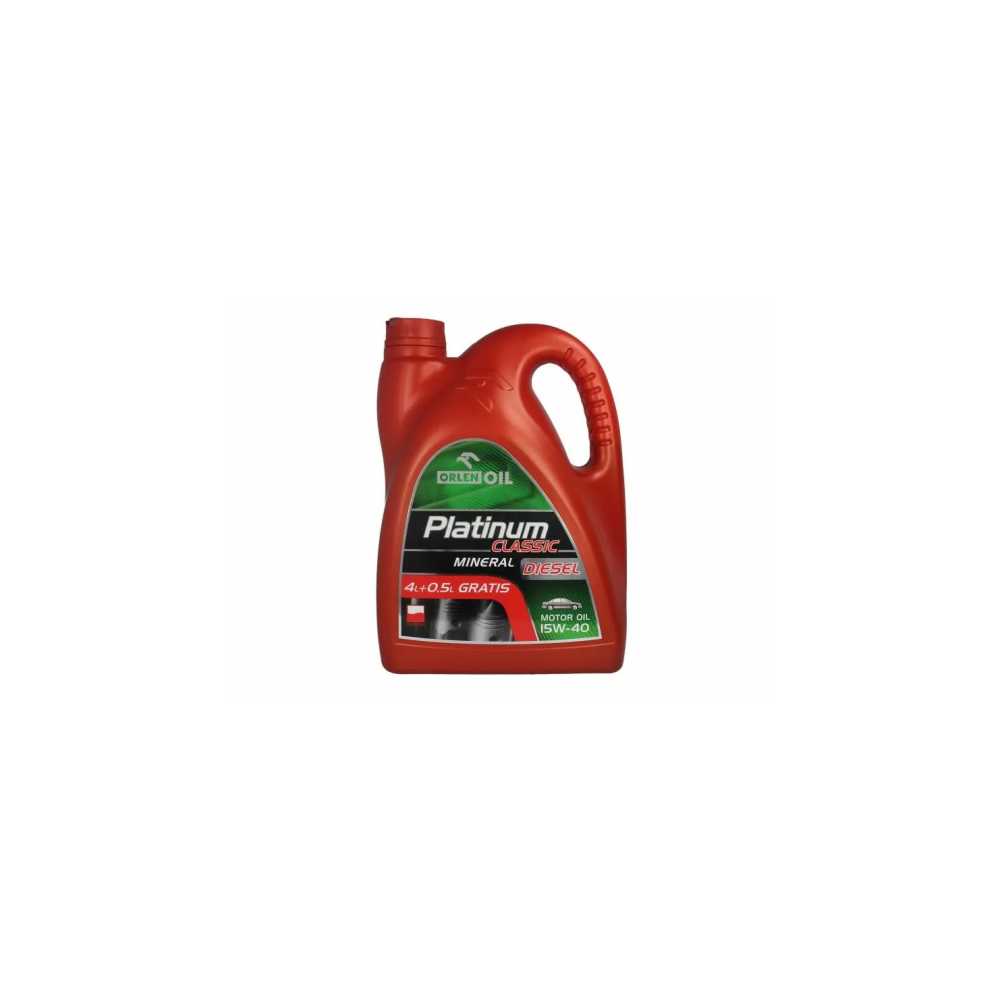 Engine oil ORLEN PLATINUM CLASSIC DIESEL MINERAL 15W-40 4.5L | Oiler