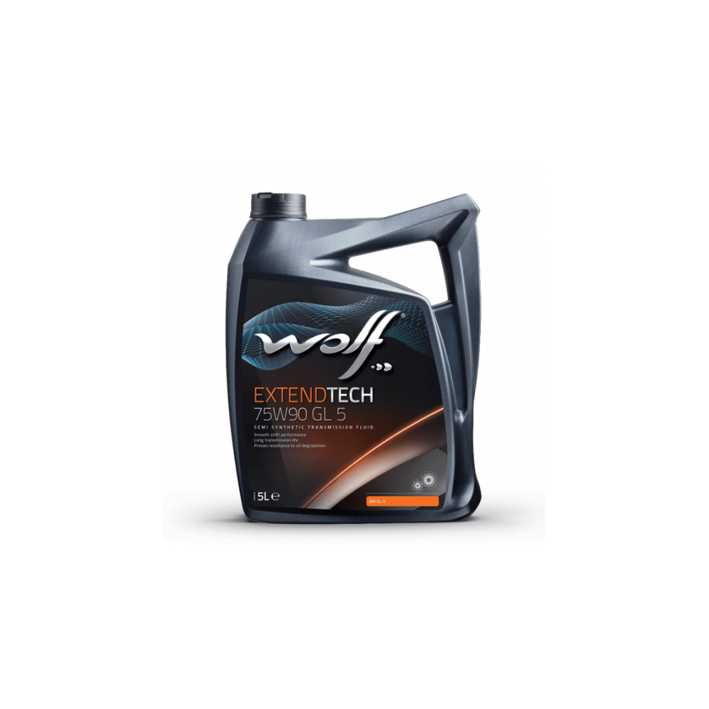 Transmission oil WOLF EXTENDTECH 75W90 GL 5 5L | OILER