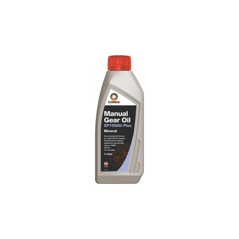 Transmission oil COMMA EP75W80 PLUS 1L | OILER