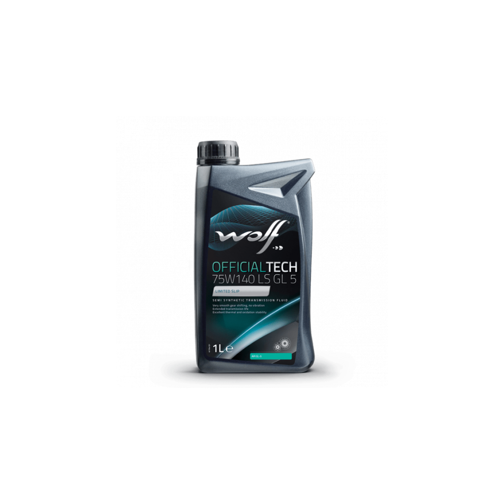 Transmission oil WOLF OFFICIALTECH 75W140 LS GL 5 1L | OILER