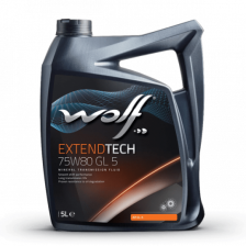 Transmission oil WOLF EXTENDTECH 75W80 GL 5 5L | OILER
