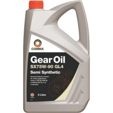 Transmission oil COMMA SX75W90 GL4 5L | OILER
