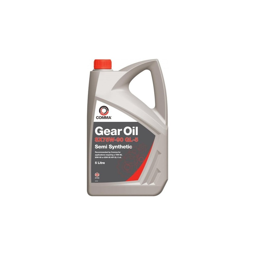 Transmission oil COMMA SX75W90 GL5 5L | OILER