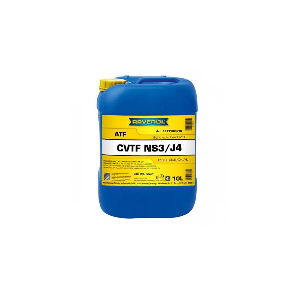 Automātiskās pārnesumkārbas eļļa RAVENOL CVTF NS3/J4 10L | Oiler