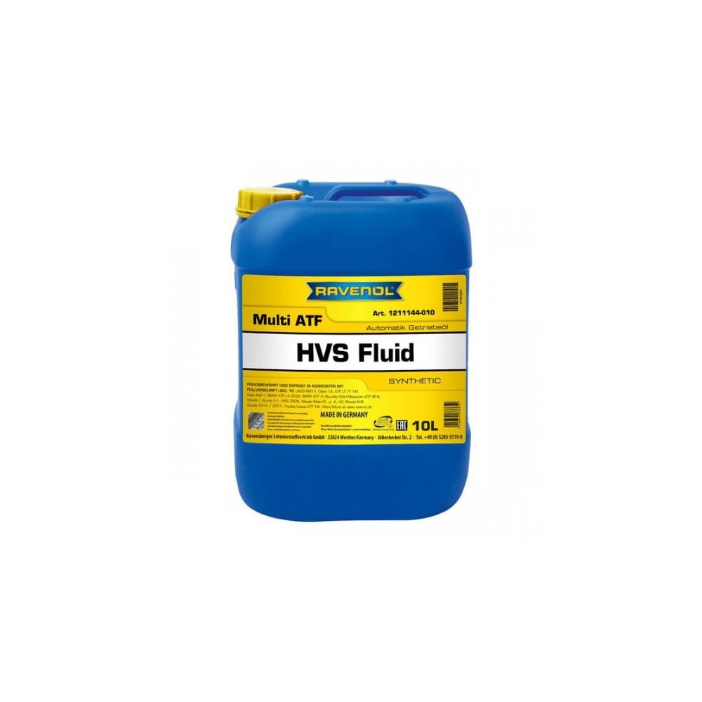 Automātiskās pārnesumkārbas eļļa RAVENOL ATF HVS 10L | Oiler