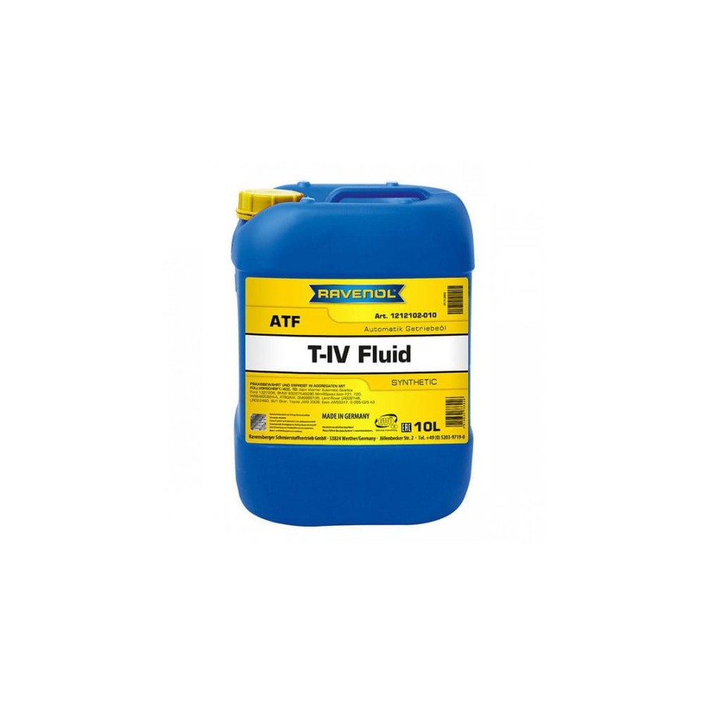 Automātiskās pārnesumkārbas eļļa RAVENOL ATF T-IV Fluid 10L | Oiler