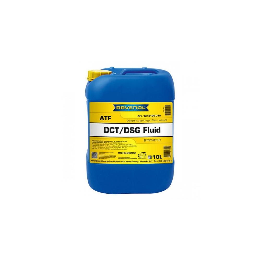 Automātiskās pārnesumkārbas eļļa RAVENOL DCT/DSG 10L | Oiler