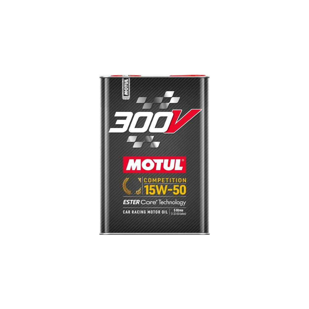 Engine oil MOTUL 300V COMPETITION 15W50 5L ESTER CORE | Oiler