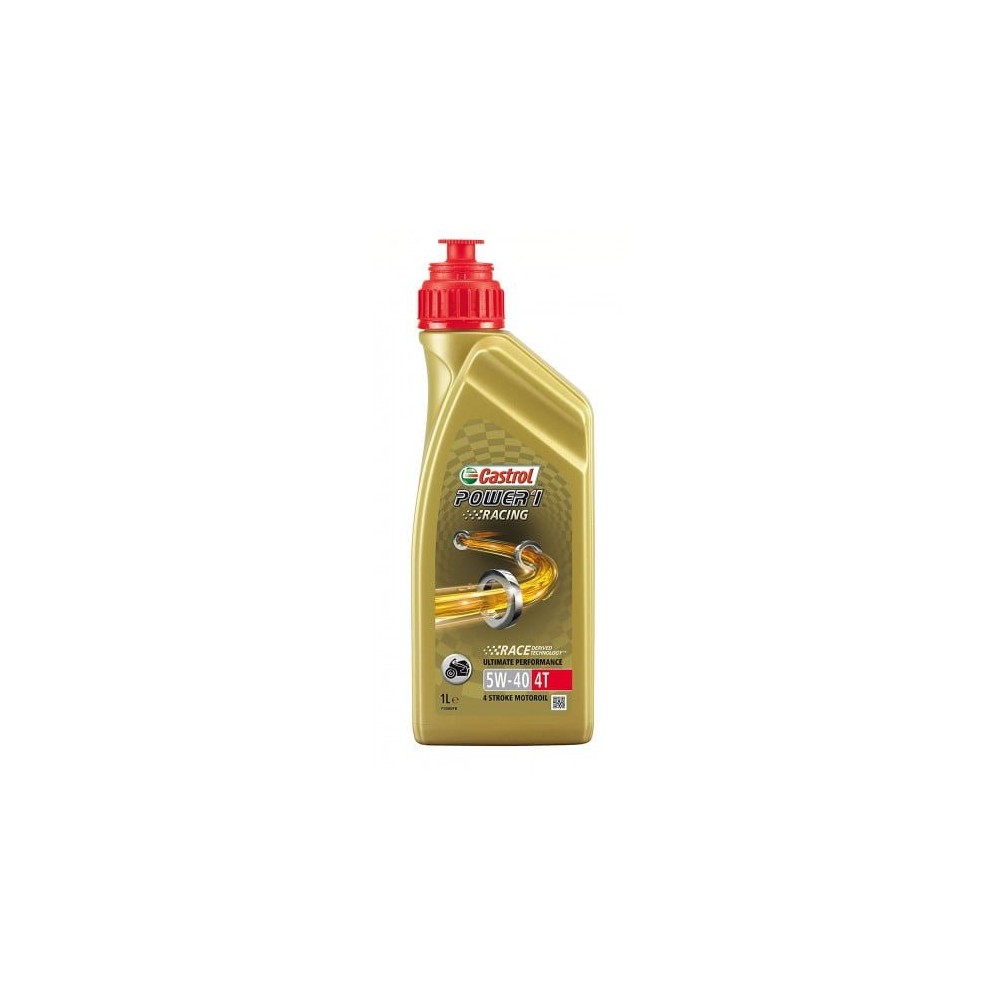Engine oil CASTROL 5W40 POWER 1 RACING 4T 1L | Oiler