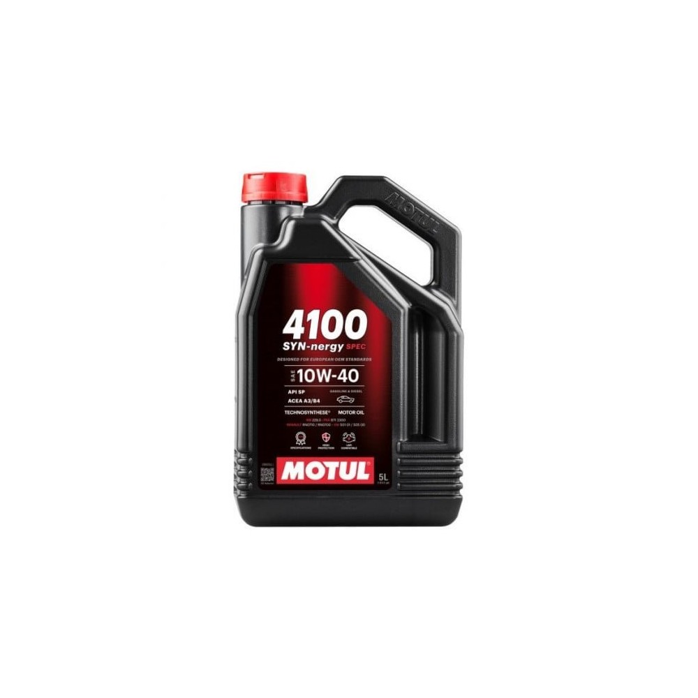 Engine oil MOTUL 4100 SYN-NERGY 10W40 5L | Oiler