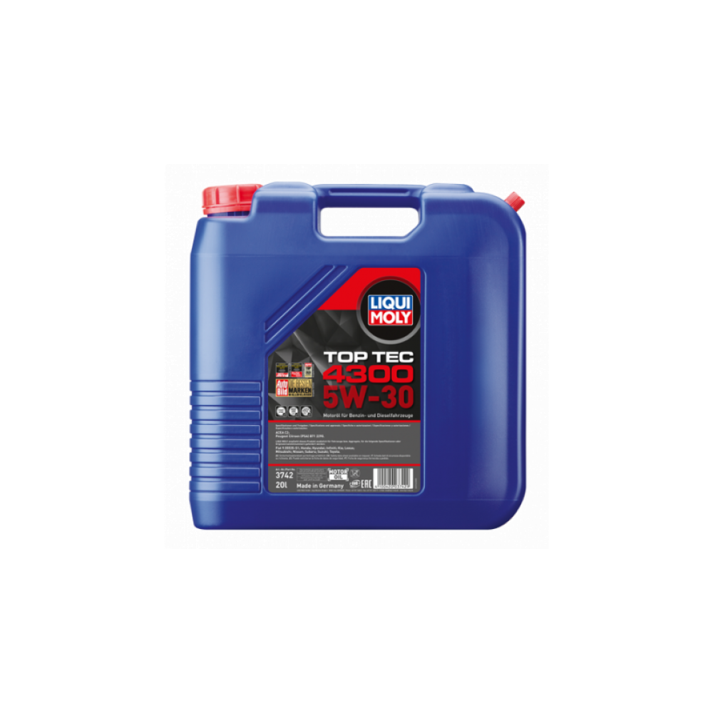 Engine oil LIQUI MOLY TOP TEC 4300 5W30 20L | Oiler