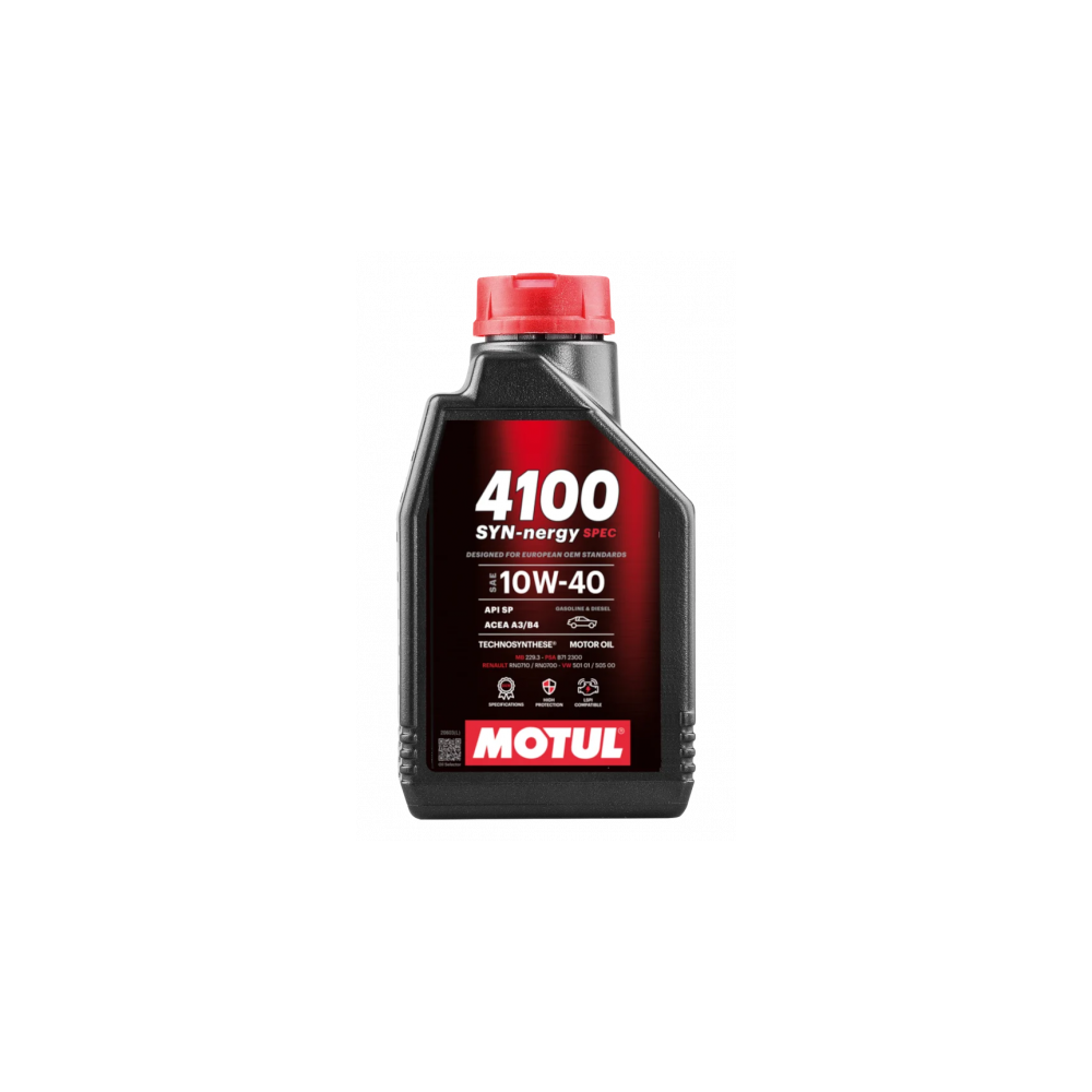 Engine oil MOTUL 4100 SYN-NERGY 10W40 1L | Oiler