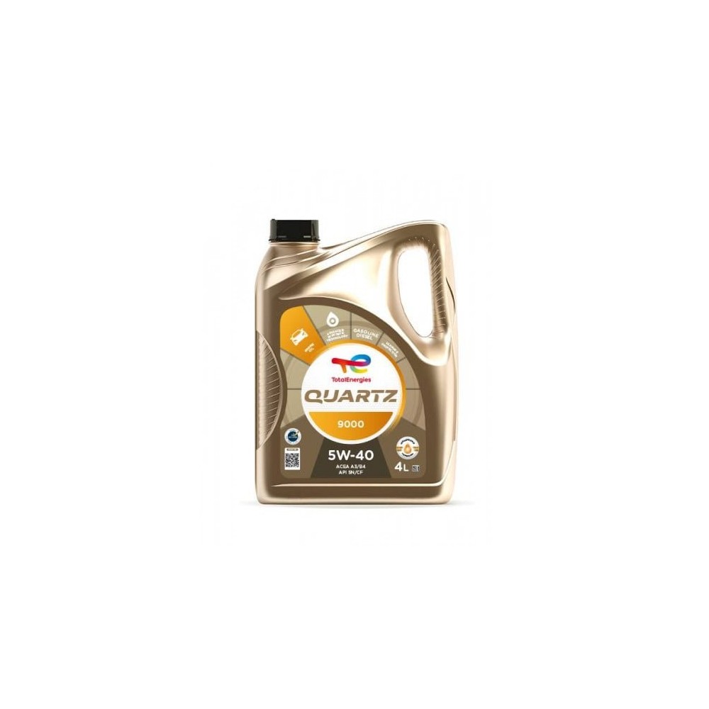 Engine oil TOTAL 5W40 QUARTZ 9000 4L | Oiler