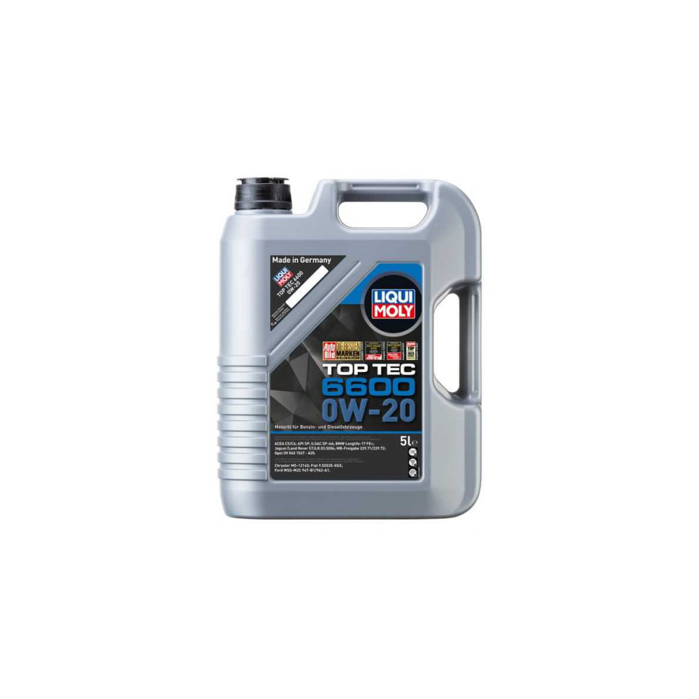 Engine oil LIQUI MOLY TOP TEC 6600 0W20 5L | Oiler