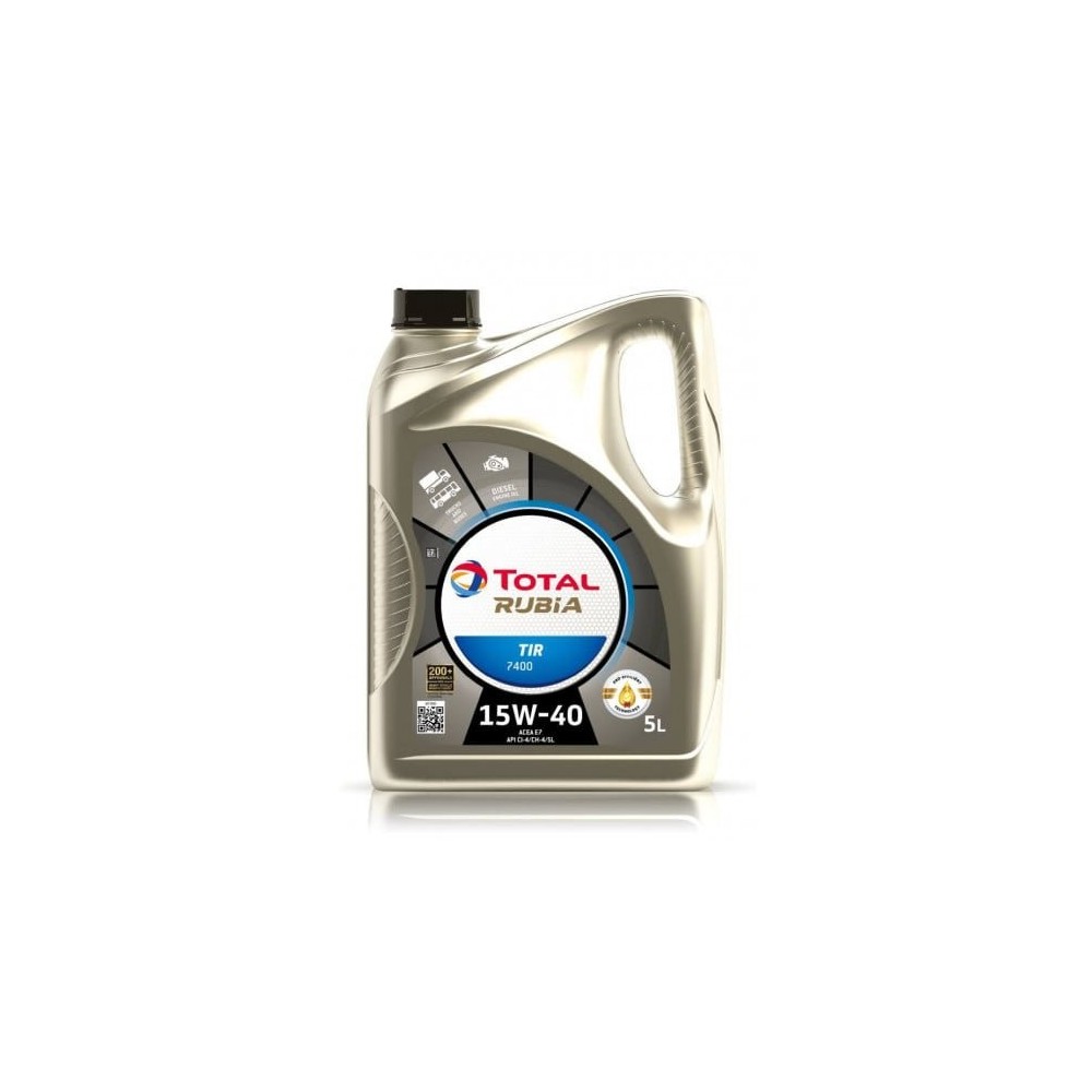 Engine oil TOTAL RUBIA TIR 7400 15W40 5L | Oiler