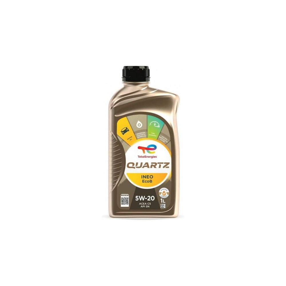Engine oil TOTAL 5W20 QUARTZ INEO ECOB 1L | Oiler