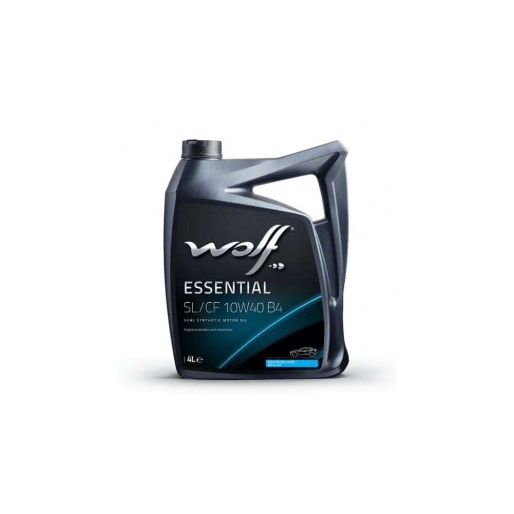 Engine oil WOLF ESSENTIAL 10W40 SL/CF B4 4L | Oiler