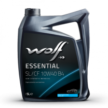 Engine oil WOLF ESSENTIAL 10W40 SL/CF 10W40 B4 5L | Oiler