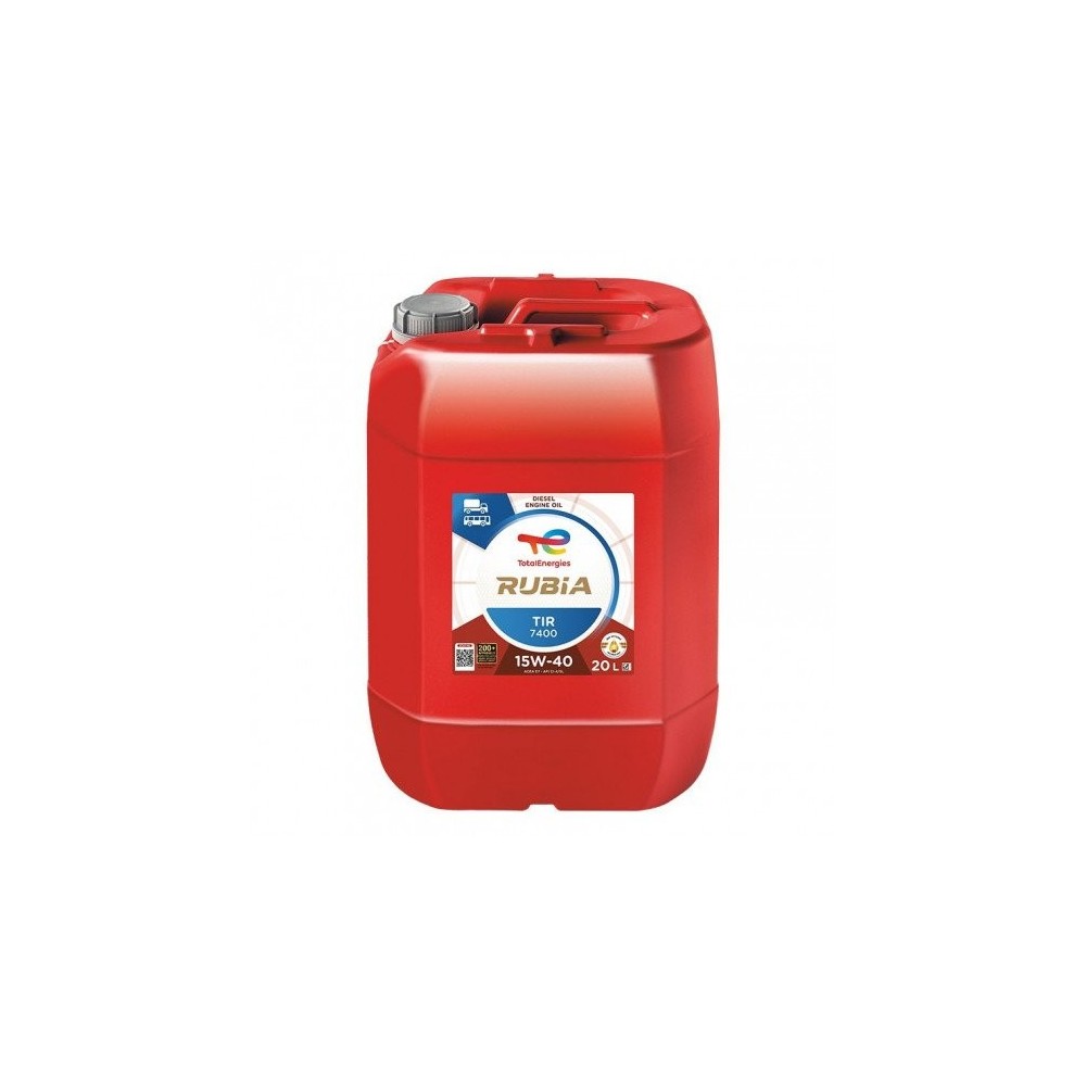 Engine oil TOTAL RUBIA TIR 7400 15W40 20L | Oiler