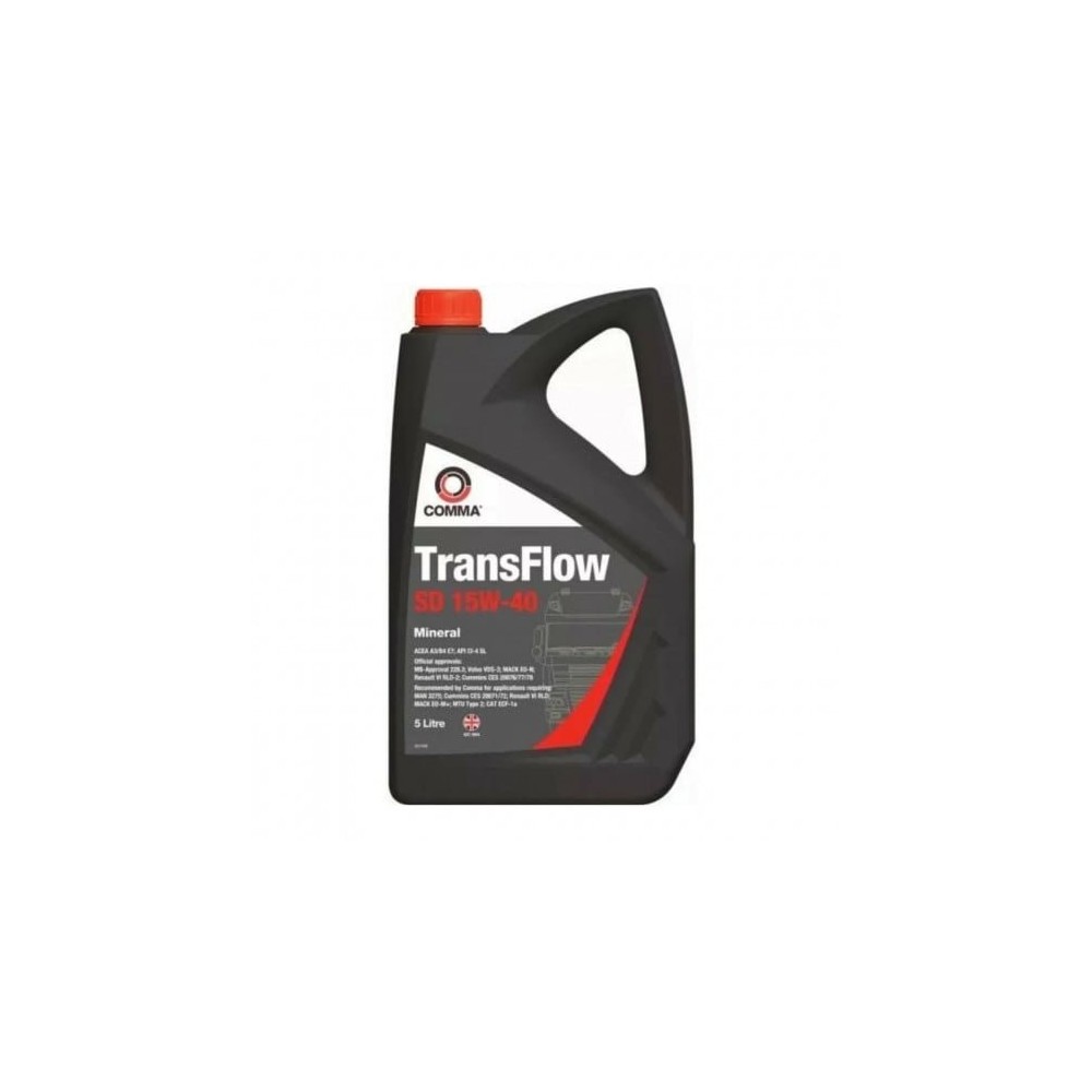 Engine oil COMMA TRANSFLOW SD 15W40 5L | Oiler