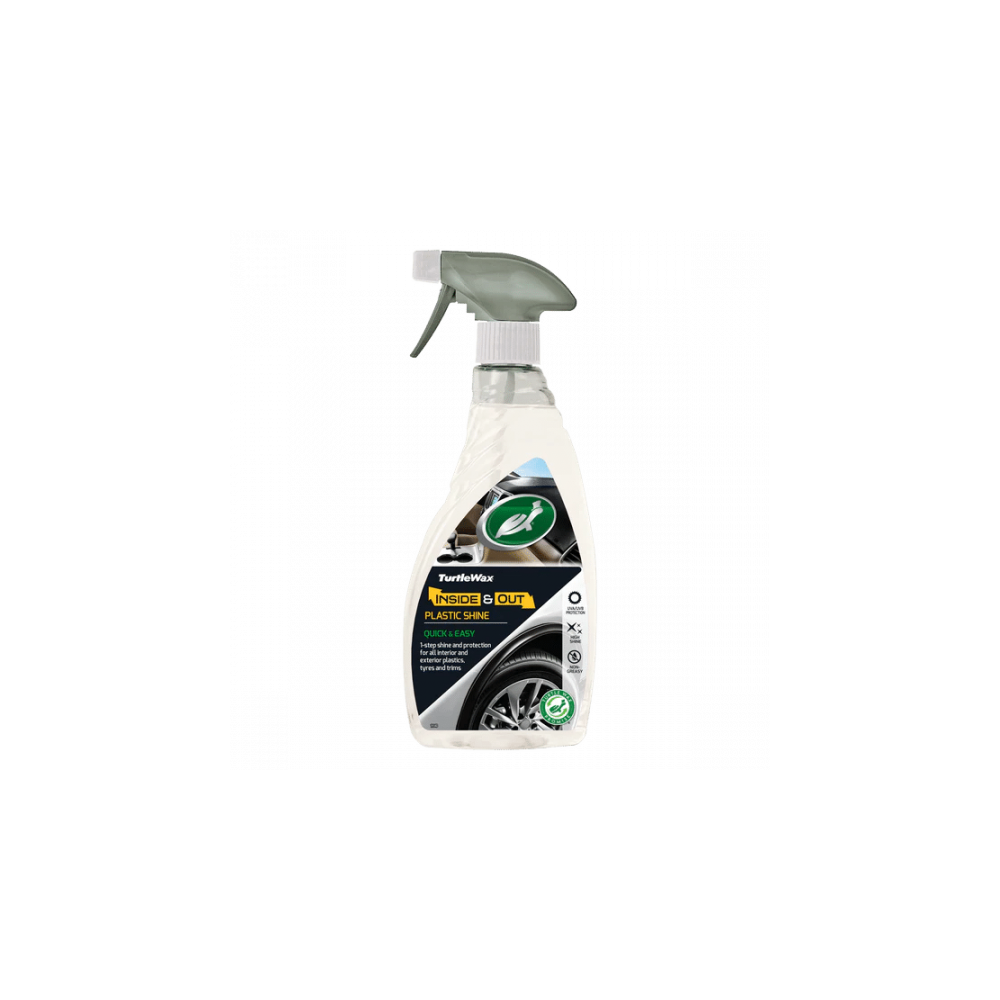 Interior cleaner TURTLE WAX INSIDE & OUT PLASTIC SHINE 500ML