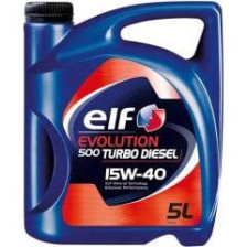 Engine oil ELF EVOLUTION 500 TURBO DIESEL 15W40 5L | Oiler