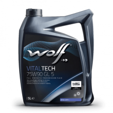 Transmission oil WOLF VITALTECH 75W90 GL 5 5L | OILER