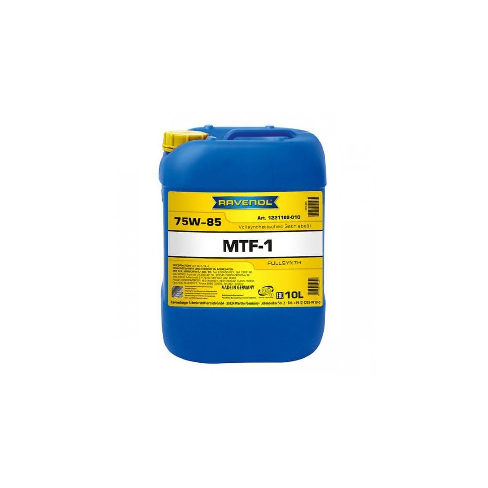 Transmission oil RAVENOL MTF-1 75W85 10L | OILER