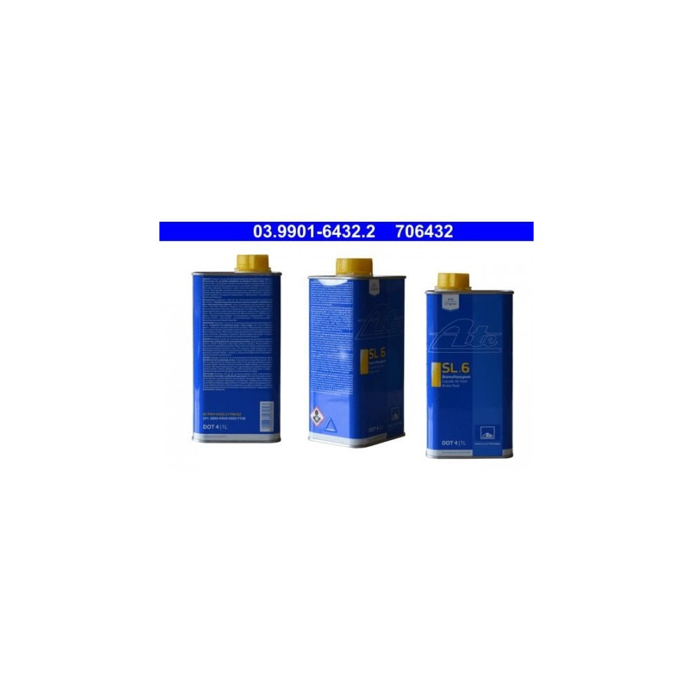 Braking fluid ATE 03.9901-6432.2 | Oiler
