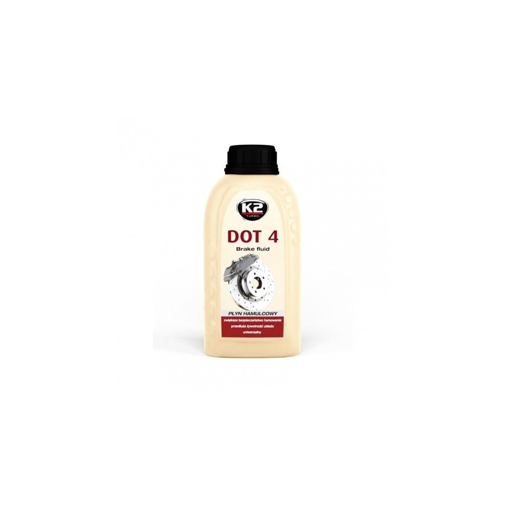 Braking fluid K2 DOT4 250ml | Oiler