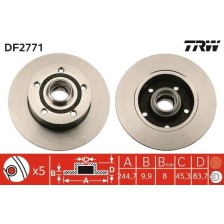 Brake Disc TRW DF2771