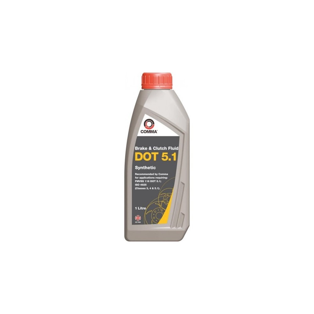 Braking fluid COMMA DOT 5.1 1L | Oiler
