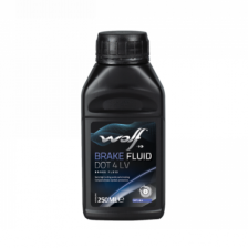 Braking fluid WOLF DOT 4 LV 250 ml | Oiler