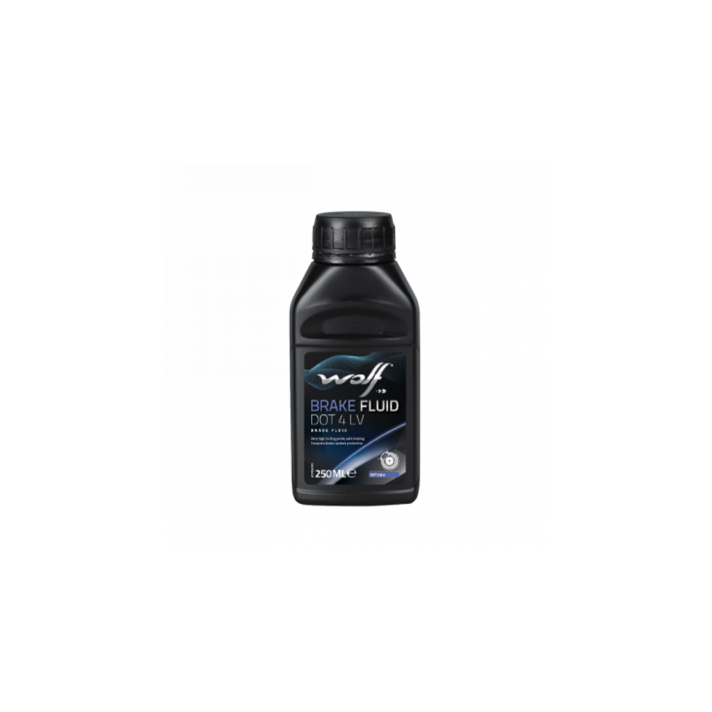 Braking fluid WOLF DOT 4 LV 250 ml | Oiler