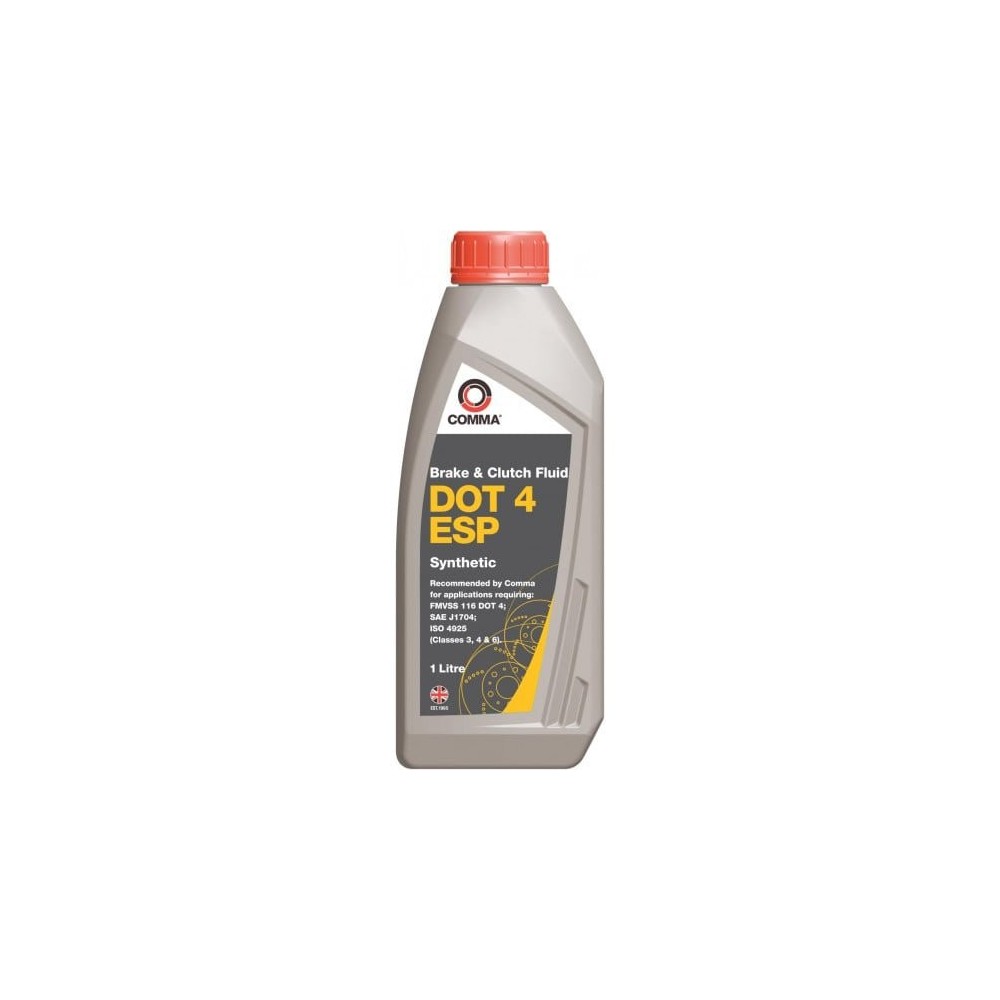 Braking fluid COMMA DOT 4 ESP 1L | Oiler