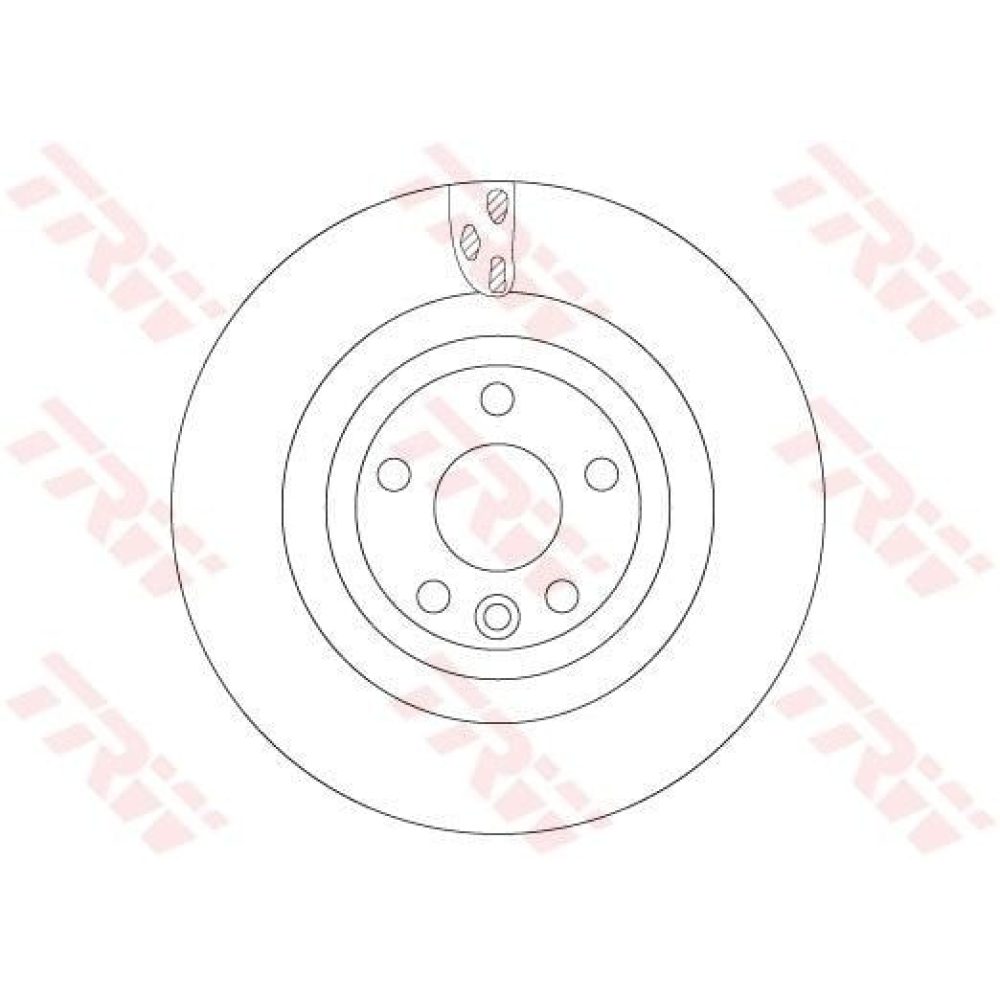 Brake Disc TRW DF6706S